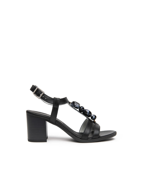 Nero Giardini sandali donna in pelle nero E615860D100