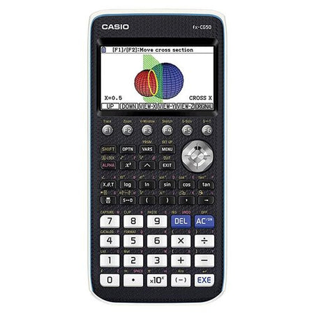 Calcolatrice Casio FX CG50 W EH FX SERIES Natural VPAM Black e White