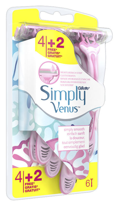 Gillette venus simpl3 4pz piu 2gr