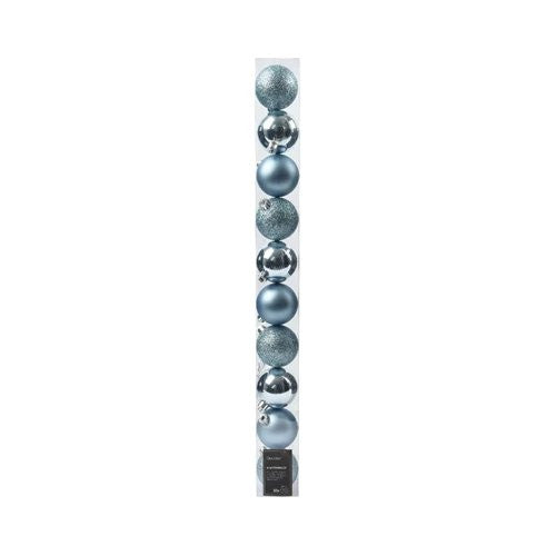 Pallina albero Amicasa 9022471 Blu ice