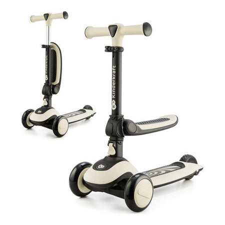 Monopattino bimbi Kinderkraft KRHALL00WHT0000 HALLEY Cavalcabile 2 in