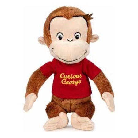 Peluche Grandi Giochi CUU04000 CURIOSO COME GEORGE Con T-Shirt Rossa