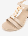 Nero Giardini sandali donna in pelle color lino E615860D453