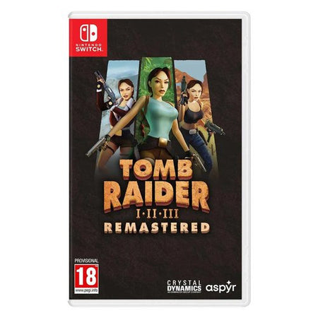Videogioco Crystal Dynamics SWSW1774 SWITCH Tomb Raider I II III Remas