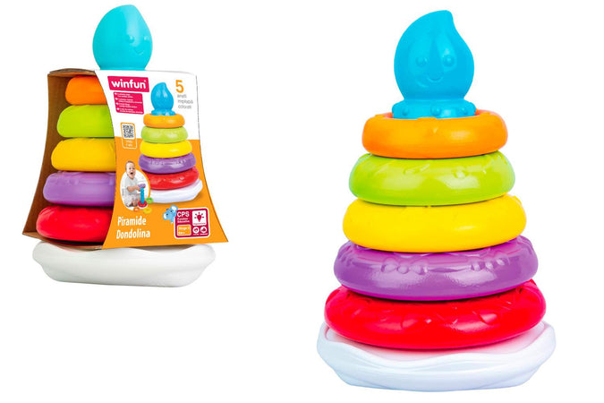 Piramide Dondolina Anelli Impilabili