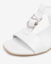 Nero Giardini sandali donna in pelle bianco E615870D707