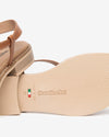 Nero Giardini sandali donna in pelle e tessuto tecnico col. lino E615890D453