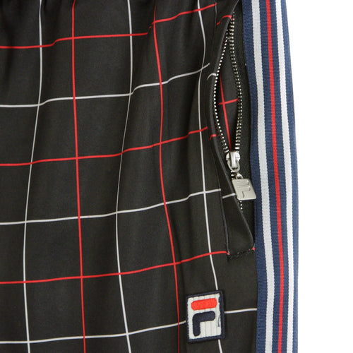FILA Pantalone Tuta Donna Winta Aop Cropped Pant Black Check Allover da donna