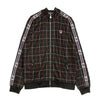 FILA Giacca Tuta Uomo Waite Aop Tj Black Check Allover da uomo