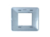 ETTROIT Placca Plastica Serie Solar 2P Colore Oro Lucido Compatibile Con Bticino Matix