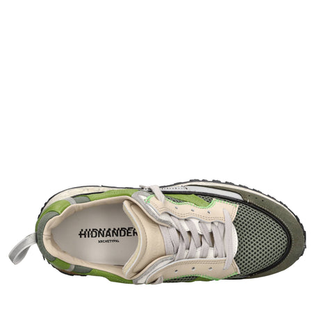 HIDNANDER Sneakers Verde da donna