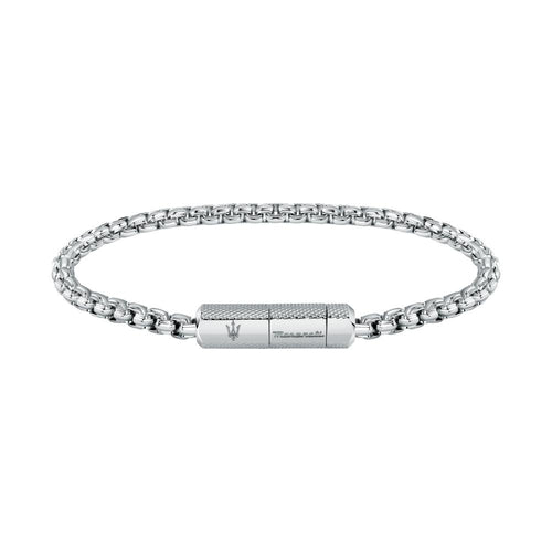 Bracciale MASERATI uomo Shiny acciaio