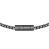 Bracciale MASERATI uomo Gun acciaio  brunito
