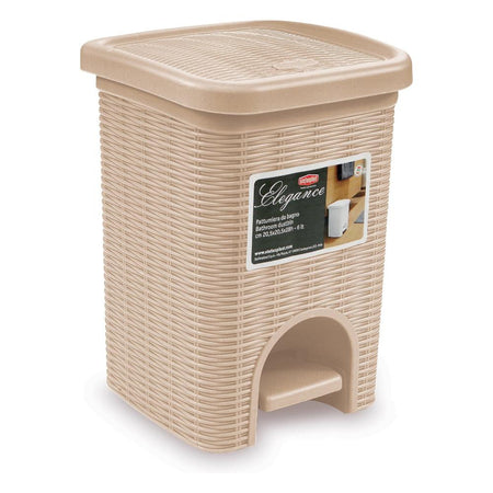 Stefanplast Pattumiera ELEGANCE Cashmere 6L