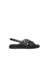 Nero Giardini sandali donna in pelle col.nero E615933D100