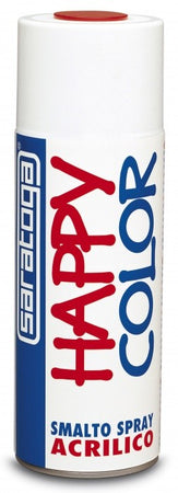 Saratoga bomboletta vernice happy color spray 400ml per legno ferro muro carta