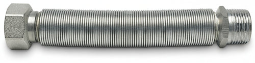 Flessibile MF 1 pollice da 20 a 40cm circa allungabile in acciaio inox