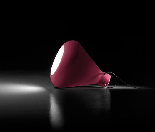 Lampada "Spot" struttura in polietilene con kit luce per interno