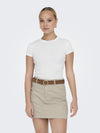 ONLY t-shirt donna only 15320229 elina white da donna