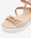 Nero Giardini sandali donna in pelle col. cipria E615962D614