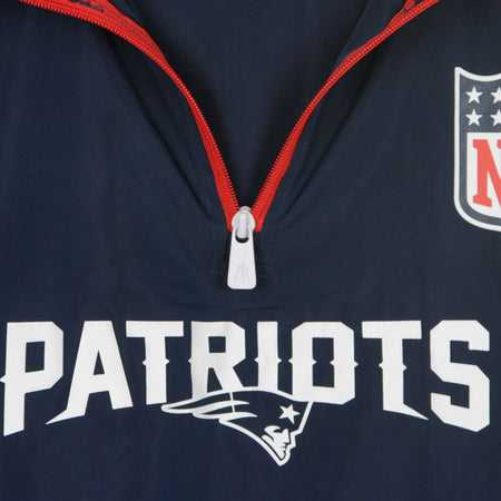 NEW ERA Giacca a Vento Infilabile Uomo Nfl 1/4 Zip Windbreaker Neepat Original Team Colors da uomo