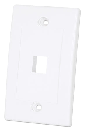 Placca Porta Frutti 1 Posto Mod.503 Bianco