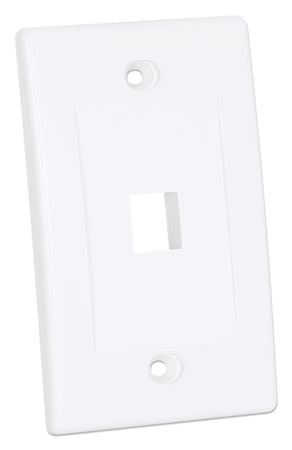 Placca Porta Frutti 1 Posto Mod.503 Bianco
