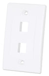 Placca Porta Frutti 2 Posti Mod.503 Bianco