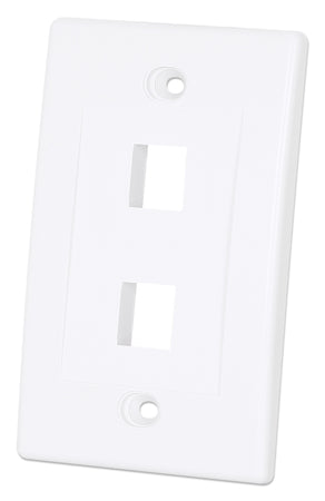Placca Porta Frutti 2 Posti Mod.503 Bianco