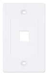 Placca Porta Frutti 1 Posto Mod.503 Bianco