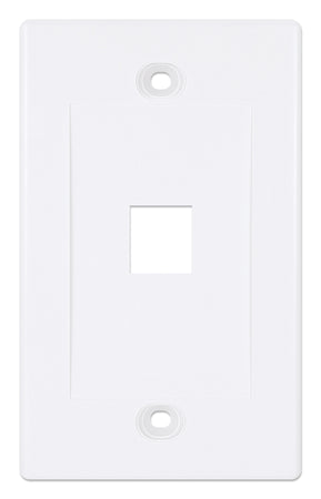 Placca Porta Frutti 1 Posto Mod.503 Bianco