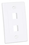Placca Porta Frutti 2 Posti Mod.503 Bianco