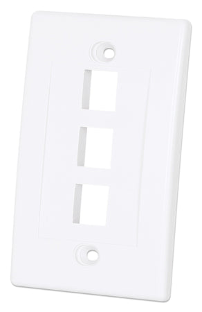 Placca Porta Frutti 3 Posti Mod.503 Bianco