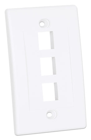 Placca Porta Frutti 3 Posti Mod.503 Bianco
