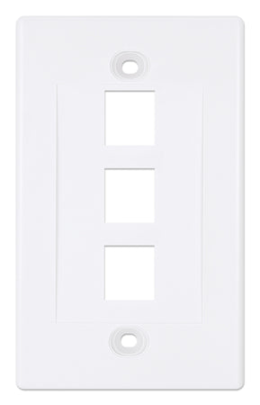 Placca Porta Frutti 3 Posti Mod.503 Bianco
