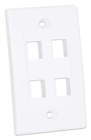 Placca Porta Frutti 4 Posti Mod.503 Bianco