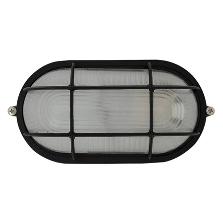 PLAFONIERA 'OVALE' E 27 - 60 W colore bianco