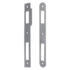 CONTROPIASTRA PER SERRATURA 'PATENT' B.T. bronzato verniciato - interasse 70 mm