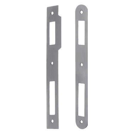 CONTROPIASTRA PER SERRATURA 'PATENT' B.T. bronzato verniciato - interasse 70 mm