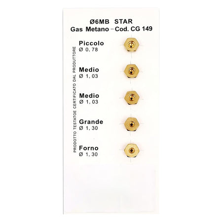 UGELLI PER CUCINA per metano