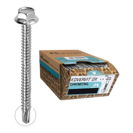 Viti edilizia Mustad KV943B630200C8C KOVERVIT DX Cromato