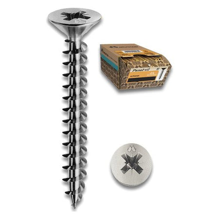 Viti legno Mustad PVACZP300200C8C PANEL VIT Zinco cromato