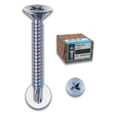 Viti metallo Mustad DXADHP350130C8C DRILLEX Zincato