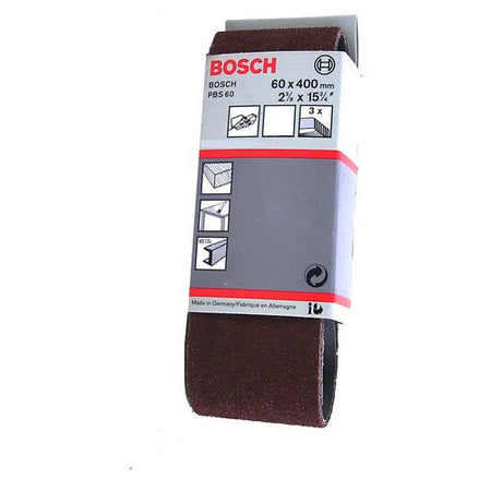 Set nastri abrasivi levigatrice Bosch 2608606000