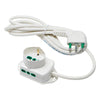 Multipresa tavolo Fanton 42107 TRIAX Bianco