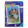 Gioco creativo Ravensburger 28935 CREART Gattino e Farfalla