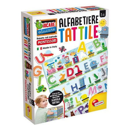 Prescolare Alfabeto Tattile Lisciani 72446 MONTESSORI