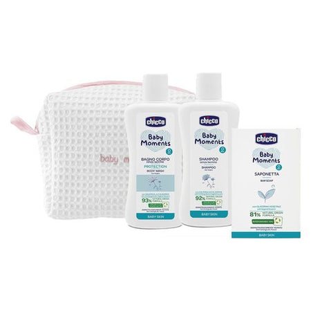 Set regalo Infanzia Chicco 00010615000000 BABY MOMENTS Beauty Bag Zip