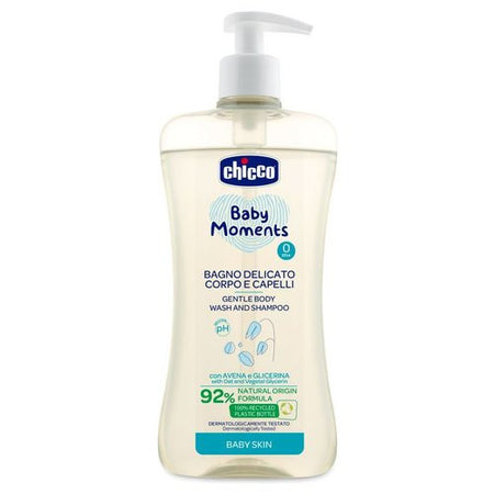 Bagnoschiuma bimbo Chicco 0010594000000 BABY MOMENTS Delicato Corpo e