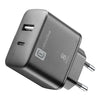 Caricabatterie Cellular Line ACHSMUSB2PD25WK FAST CHARGER 25W Dual Pow